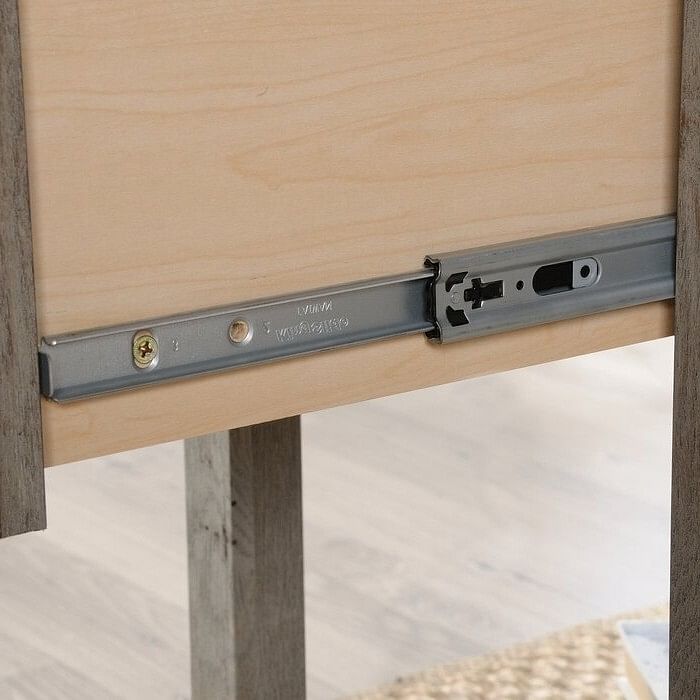 FarmHouse Light Oak 2 Drawer Storage Office Writing Desk - Made In USA - Free Shipping 