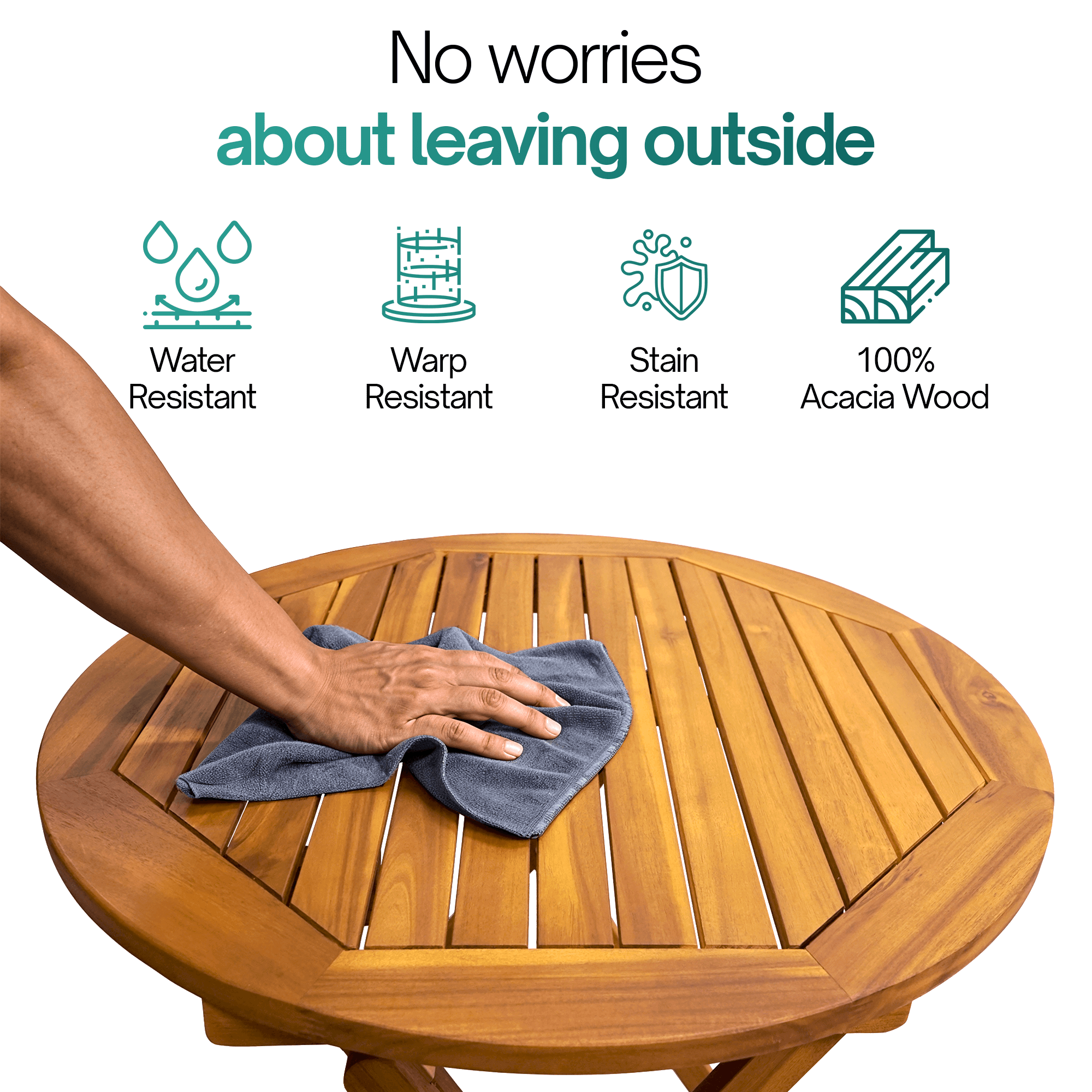 Anya Outdoor Folding Table 