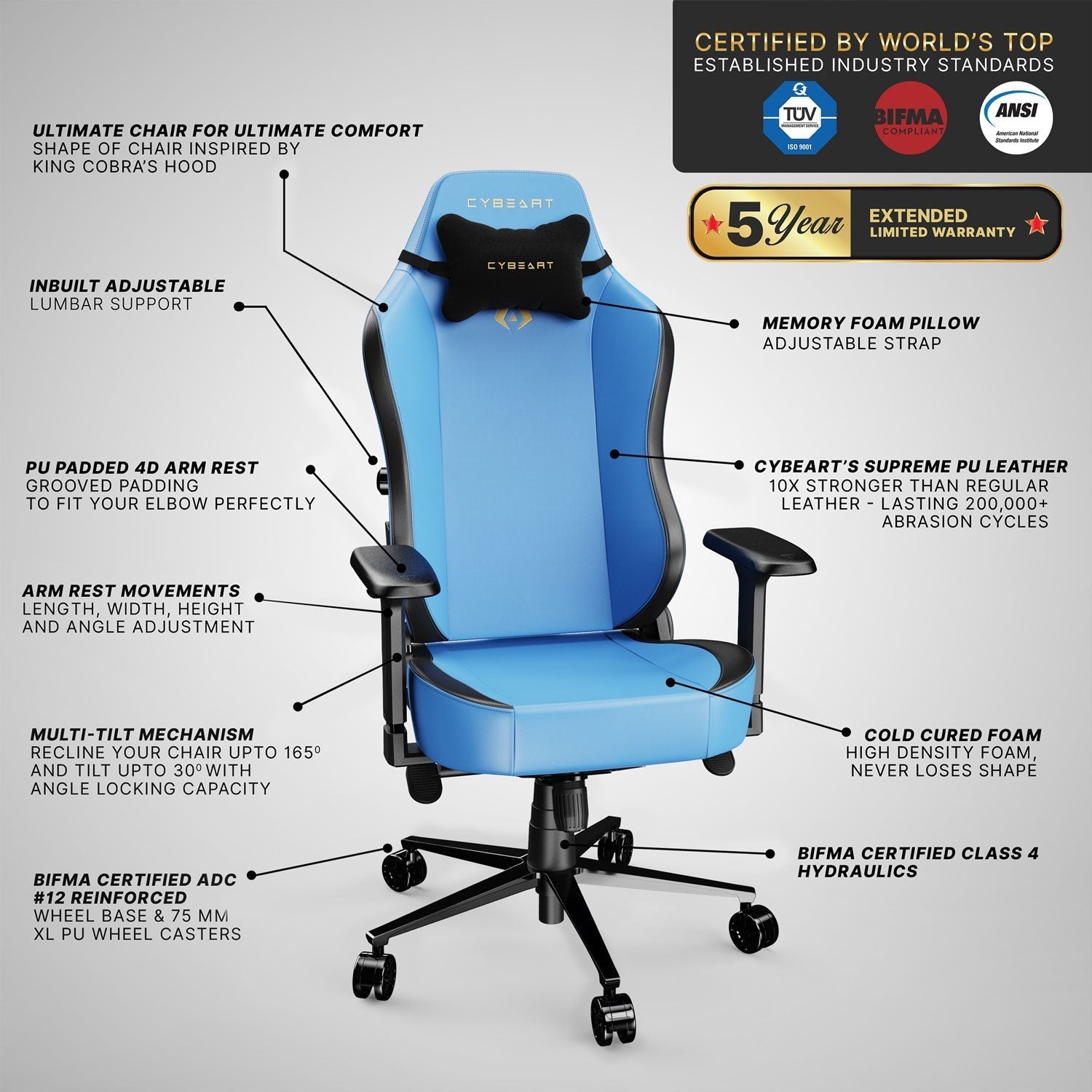 Apex Series - Marine Gaming Chair 