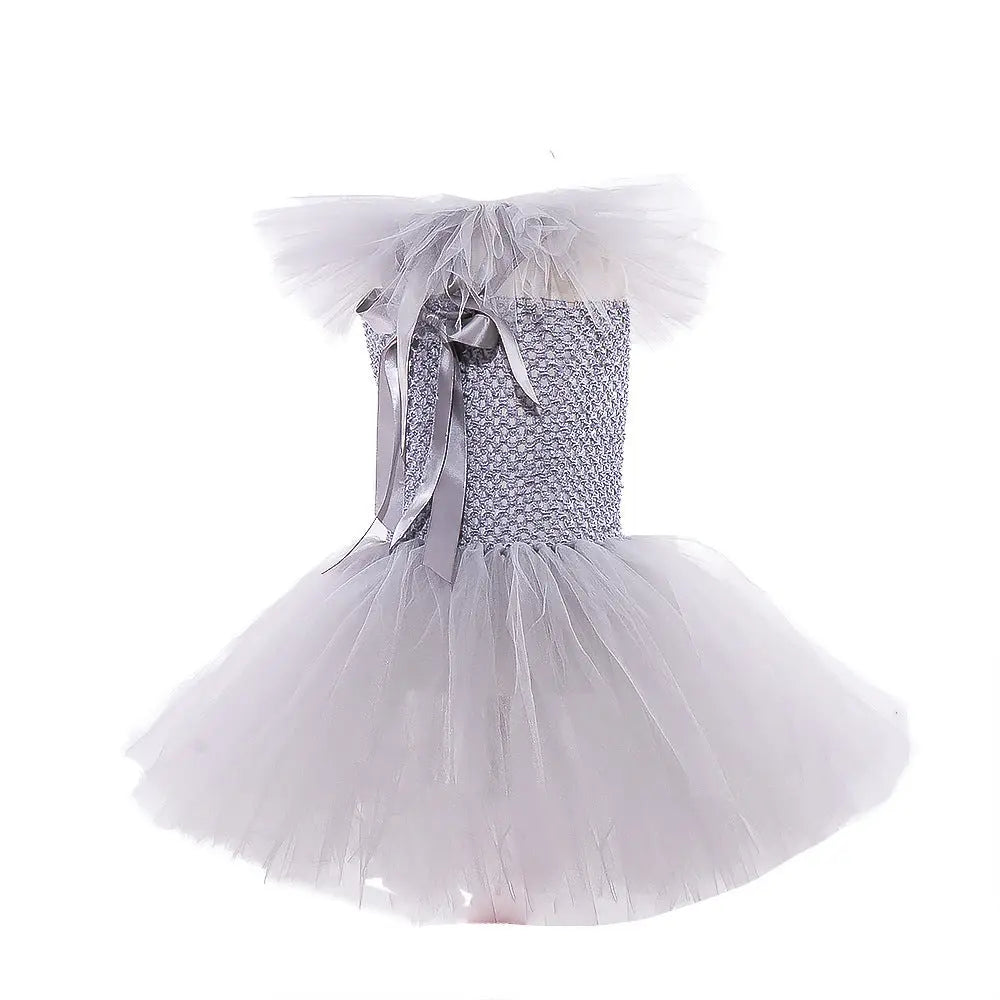Mesh Princess Dress Set Children's Halloween Costume 