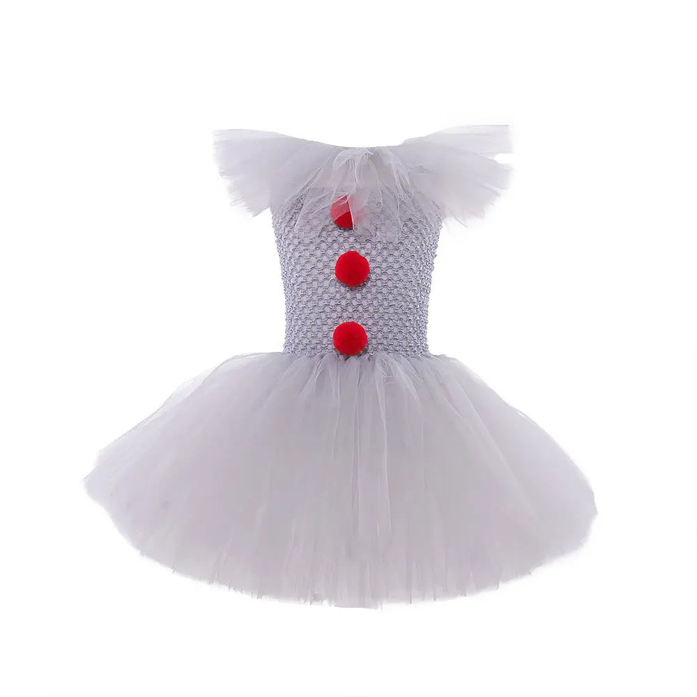 Mesh Princess Dress Set Children's Halloween Costume 