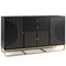 Modern Buffet Sideboard Cabinet with 2 Drawers & Adjustable Shelves for Dining Room, Kitchen & Living Room