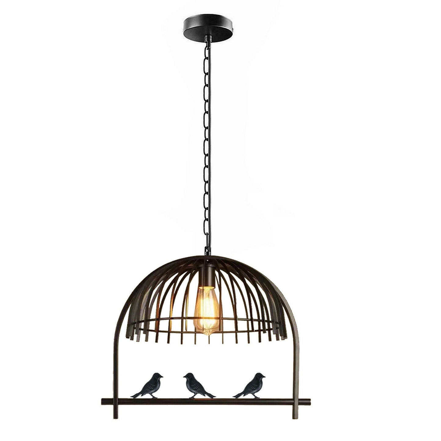 Vintage Bird Cage Chandelier Pendant Light~1460