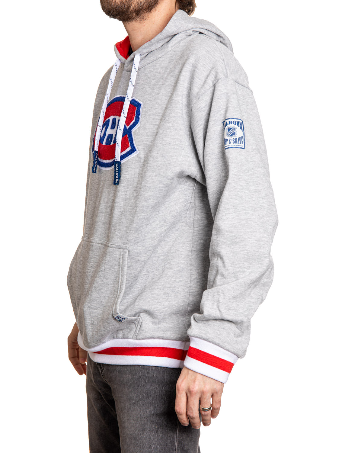 Montreal Canadiens "Muskoka Style" Premium Chenille Woven Logo Hoodie 