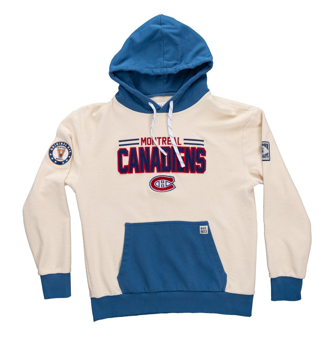 Montreal Canadiens NHL Unisex Reverse Terry Retro Premium Hoodie 