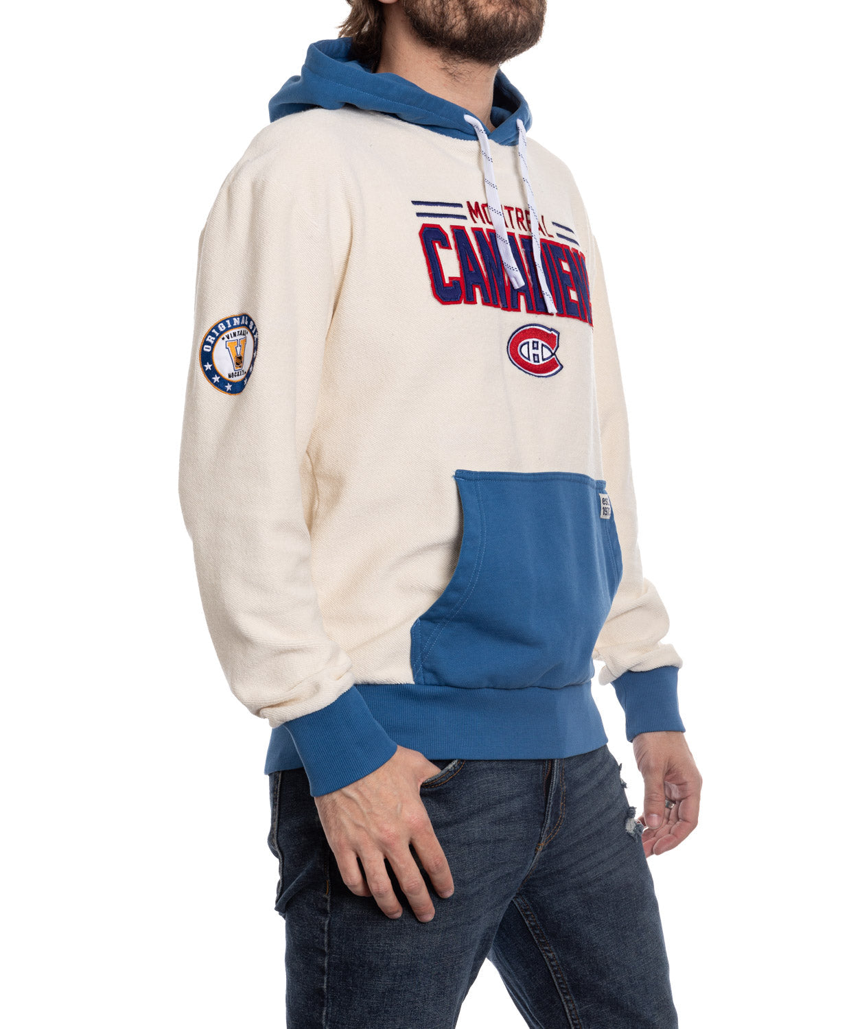 Montreal Canadiens NHL Unisex Reverse Terry Retro Premium Hoodie 