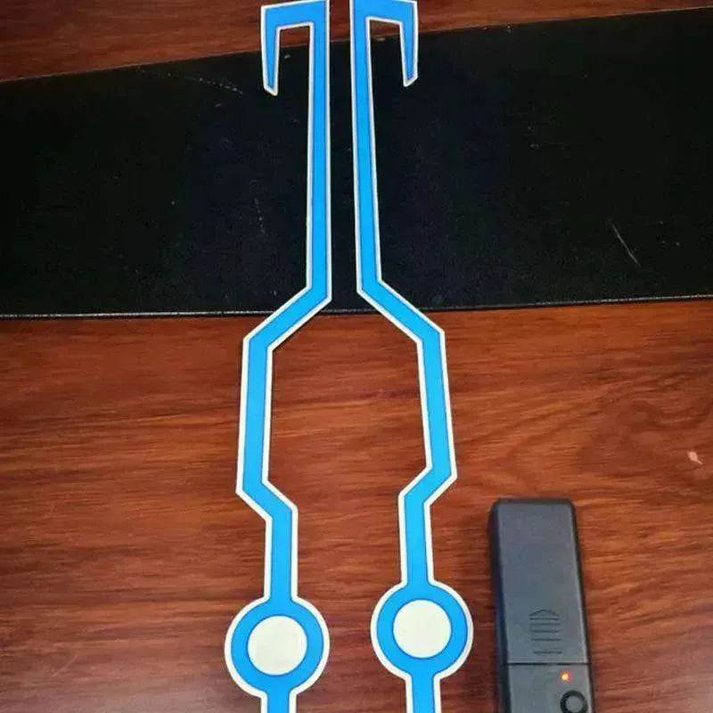 Motorcycle LED Helmet Signal Strip Kit 