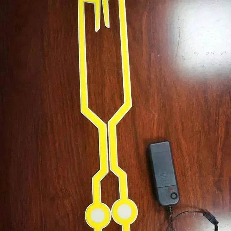 Motorcycle LED Helmet Signal Strip Kit 