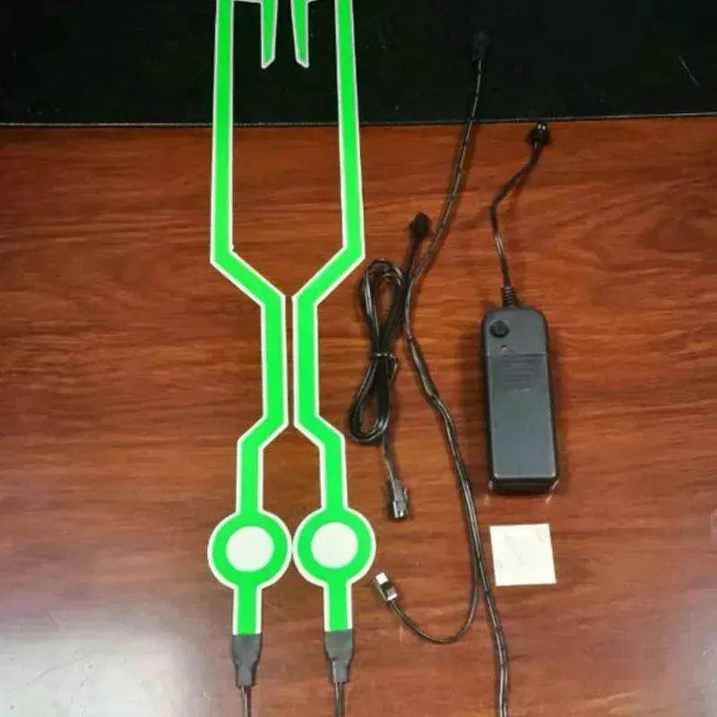 Motorcycle LED Helmet Signal Strip Kit 