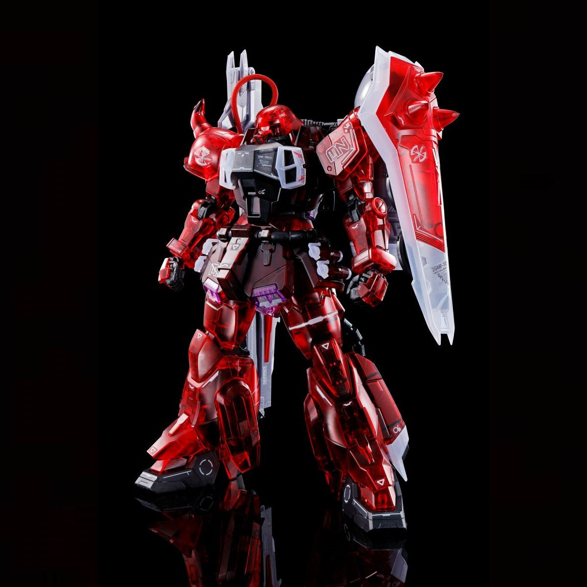 MG 1/100 Gunner Zaku Warrior (Lunamaria Hawke Custom) (Clear Color) 