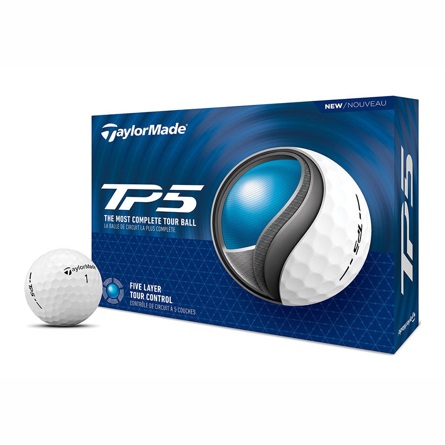 BALLE TAYLORMADE TP5 WHITE TM24 