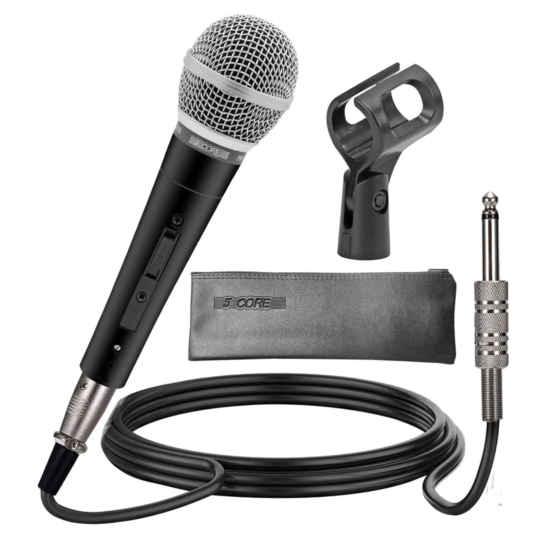 5Core XLR Microphone Dynamic Mic Karaoke Singing Studio Microfono Handheld Mics