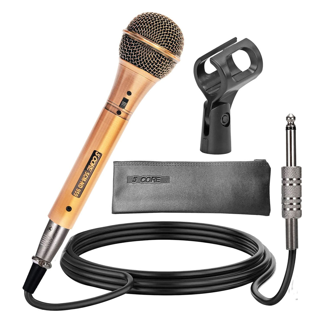 5Core XLR Microphone Dynamic Mic Karaoke Singing Studio Microfono Handheld Mics ND-959 Elantra