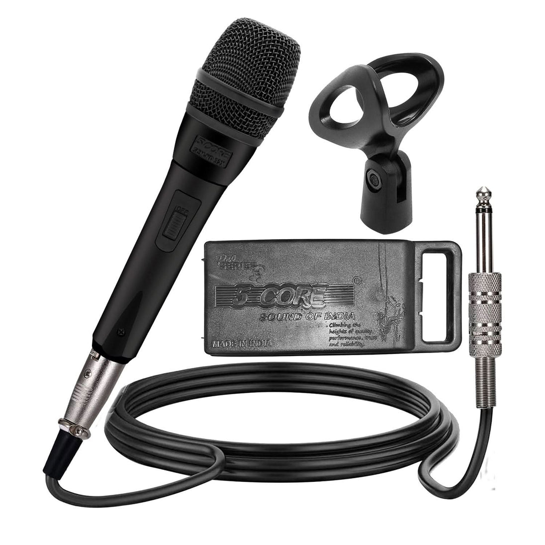 5Core XLR Microphone Dynamic Mic Karaoke Singing Studio Microfono Handheld Mics ND-32 ARMEX