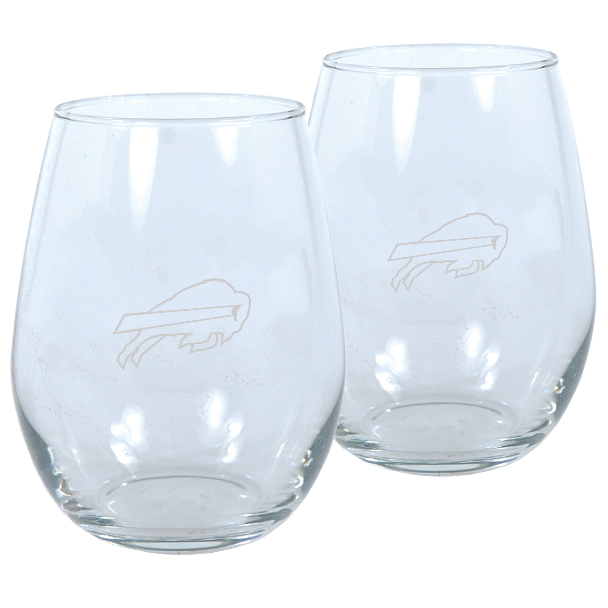 Buffalo Bills Wine Glass Set 