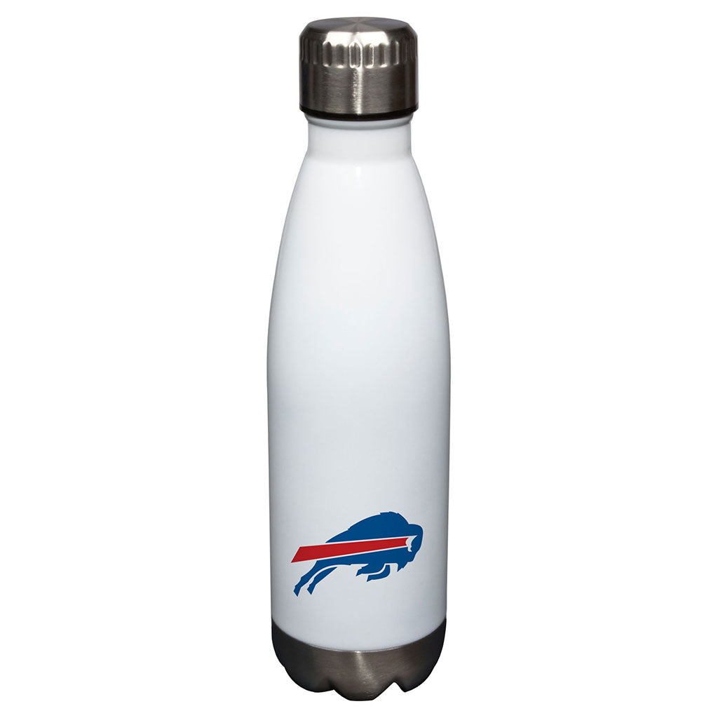 Buffalo Bills Water Bottle - 17 oz. White Glacier 