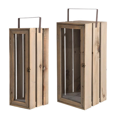 Displaybox Wood L Set Of 2 