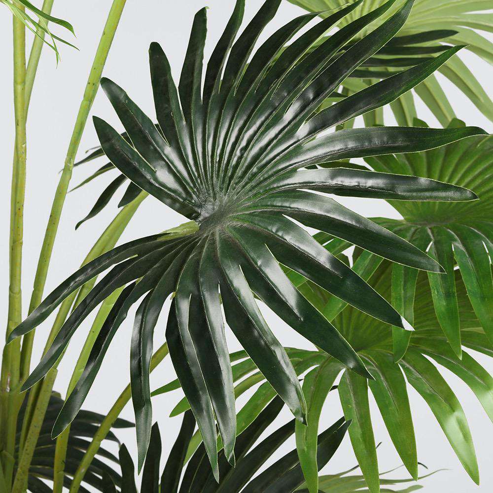 Nino Artificial Fan Palm Potted Plant 51'' 