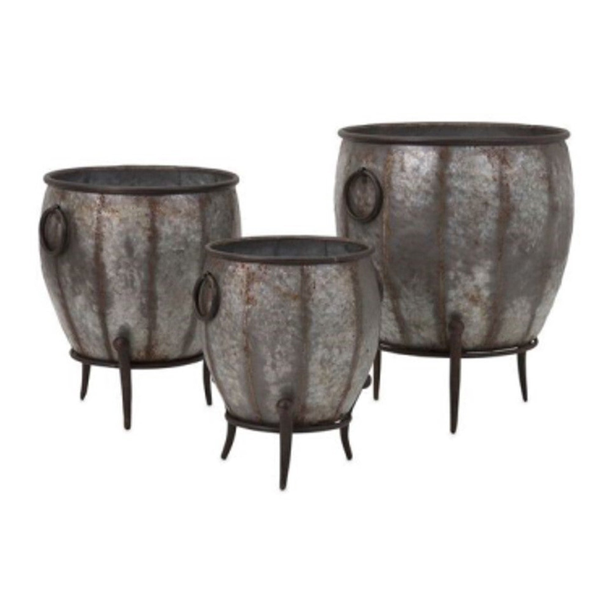 Iron Planter Set Of 3 