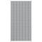 Outsunny Reversible Outdoor Mat Waterproof Plastic Straw Patio Rug 9x18 with Carry Bag Black White Clover