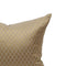 Latte Cushion Cover – Shiny Medium Brown Pillow Cover, Hidden Zipper, Hand-Made in Canada
