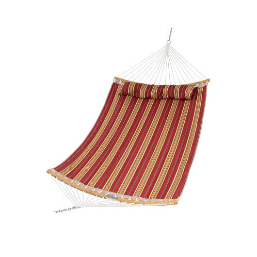 Outdoor Hammock with Detachable Pillow-Red - Free Shipping