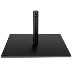 42 LBS Weighted 25 Inch Square Patio Umbrella Base - Free Shipping 
