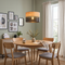 Nicol Scandinavian Drum Pendant Light for Dining Room & Bedroom