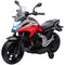 Qaba Honda Licensed 12V Ride on Motorbike for Kids with Headlights Music Training Wheels, for 3-6 Years, Red