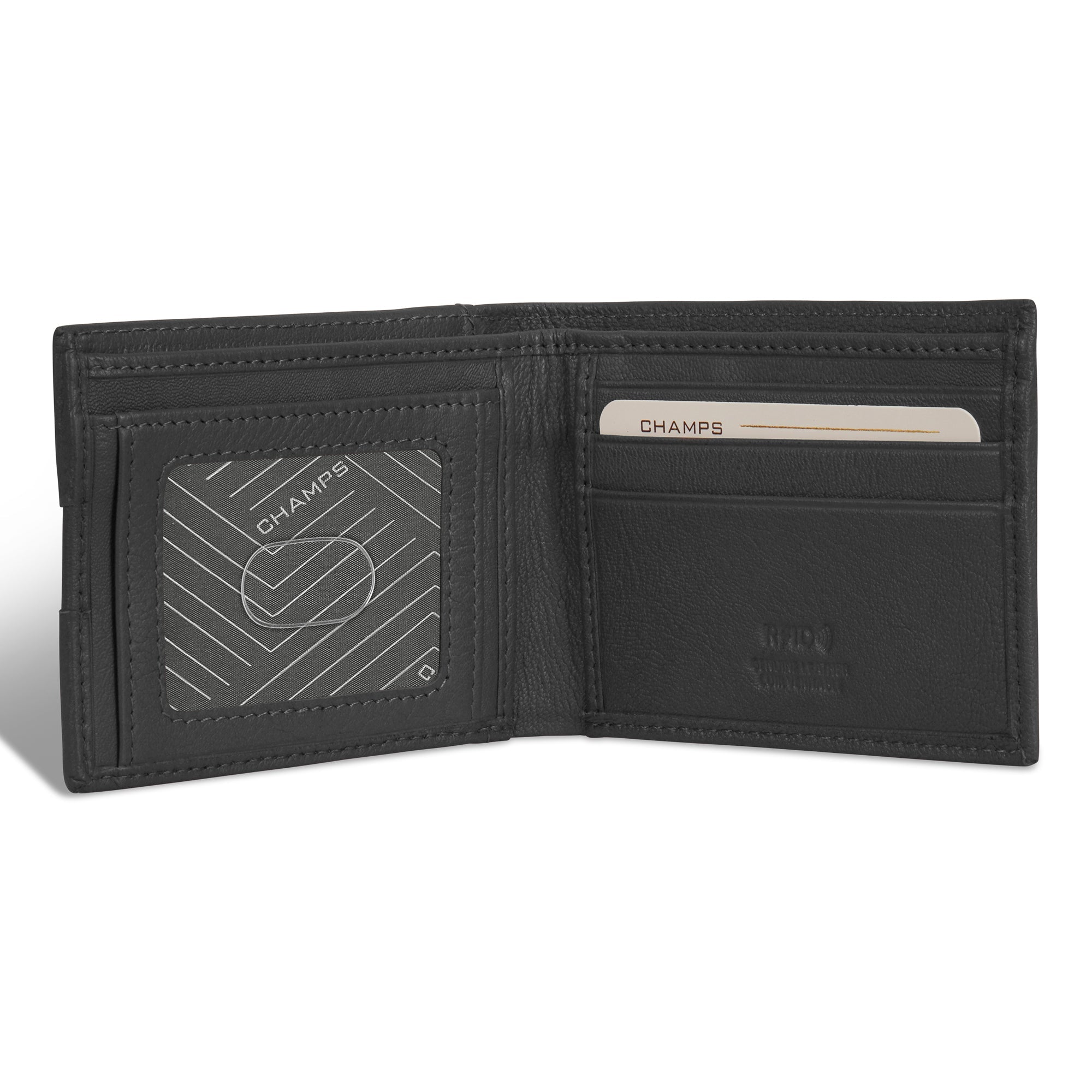 Onyx / Leather Access Bi-Fold Wallet 