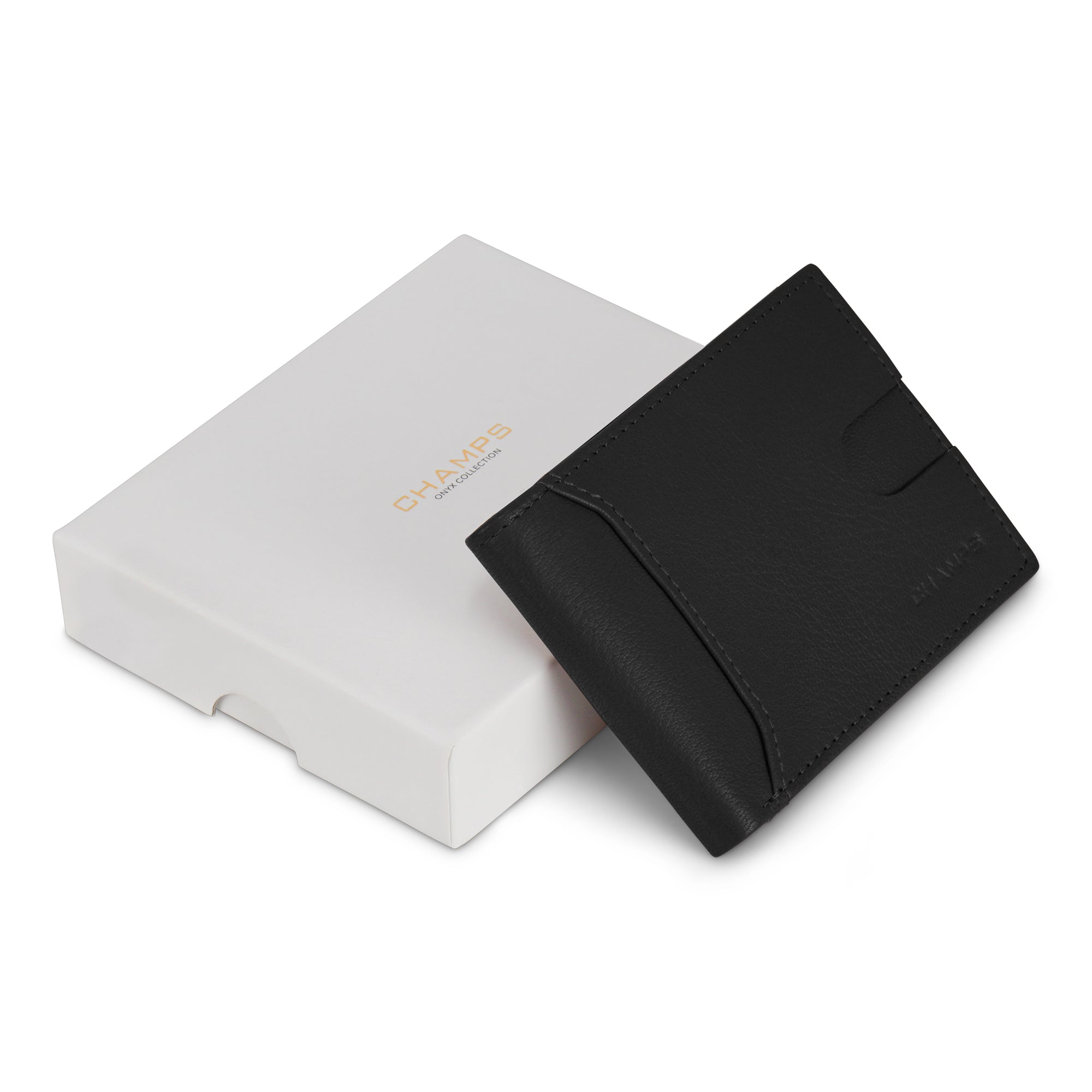 Onyx / Leather Access Bi-Fold Wallet 