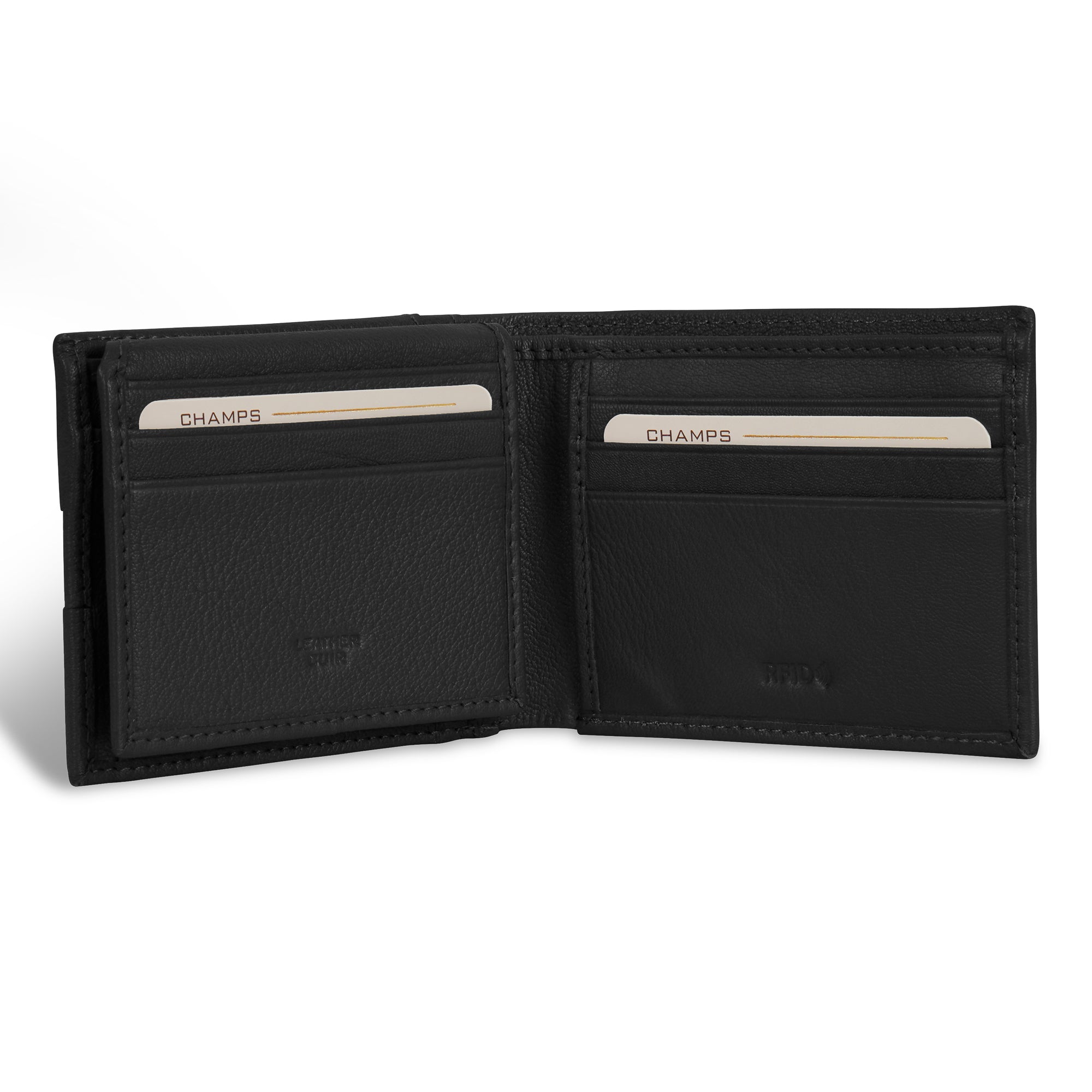 Onyx / Leather Access Top Wing Wallet 