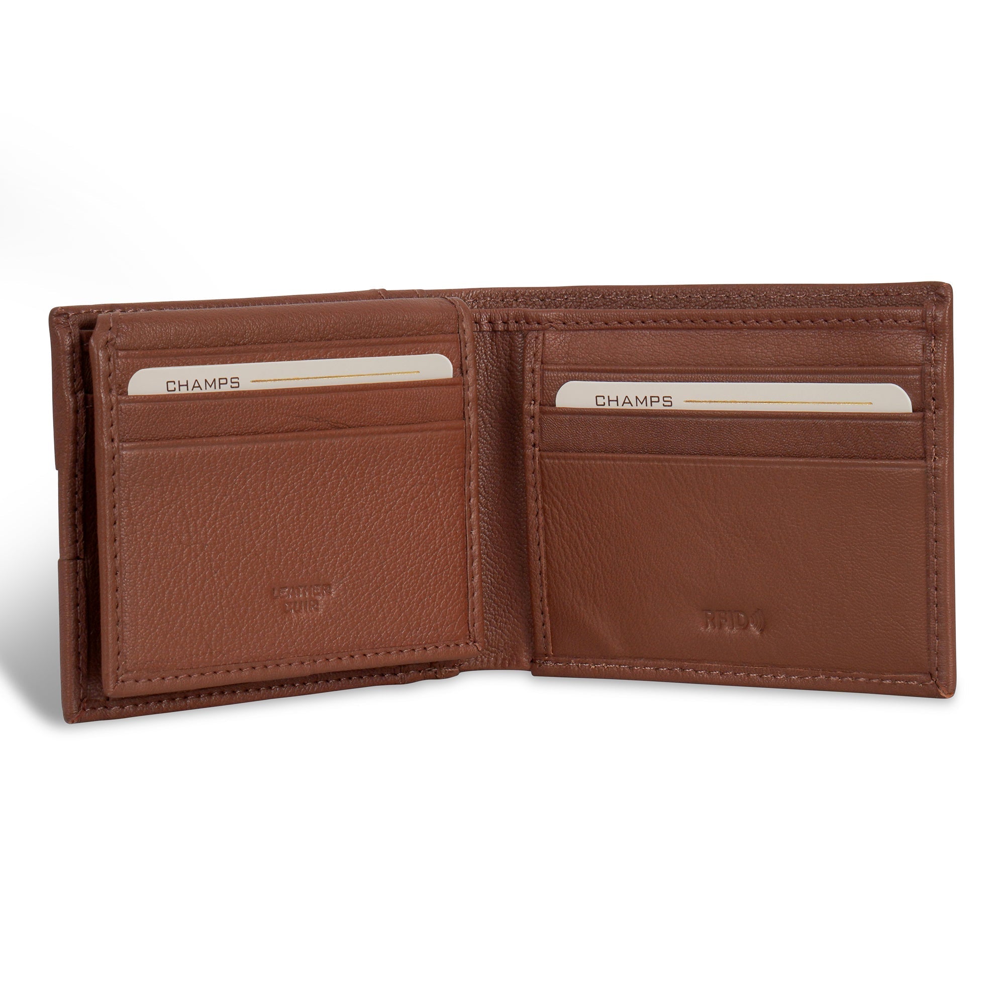 Onyx / Leather Access Top Wing Wallet 