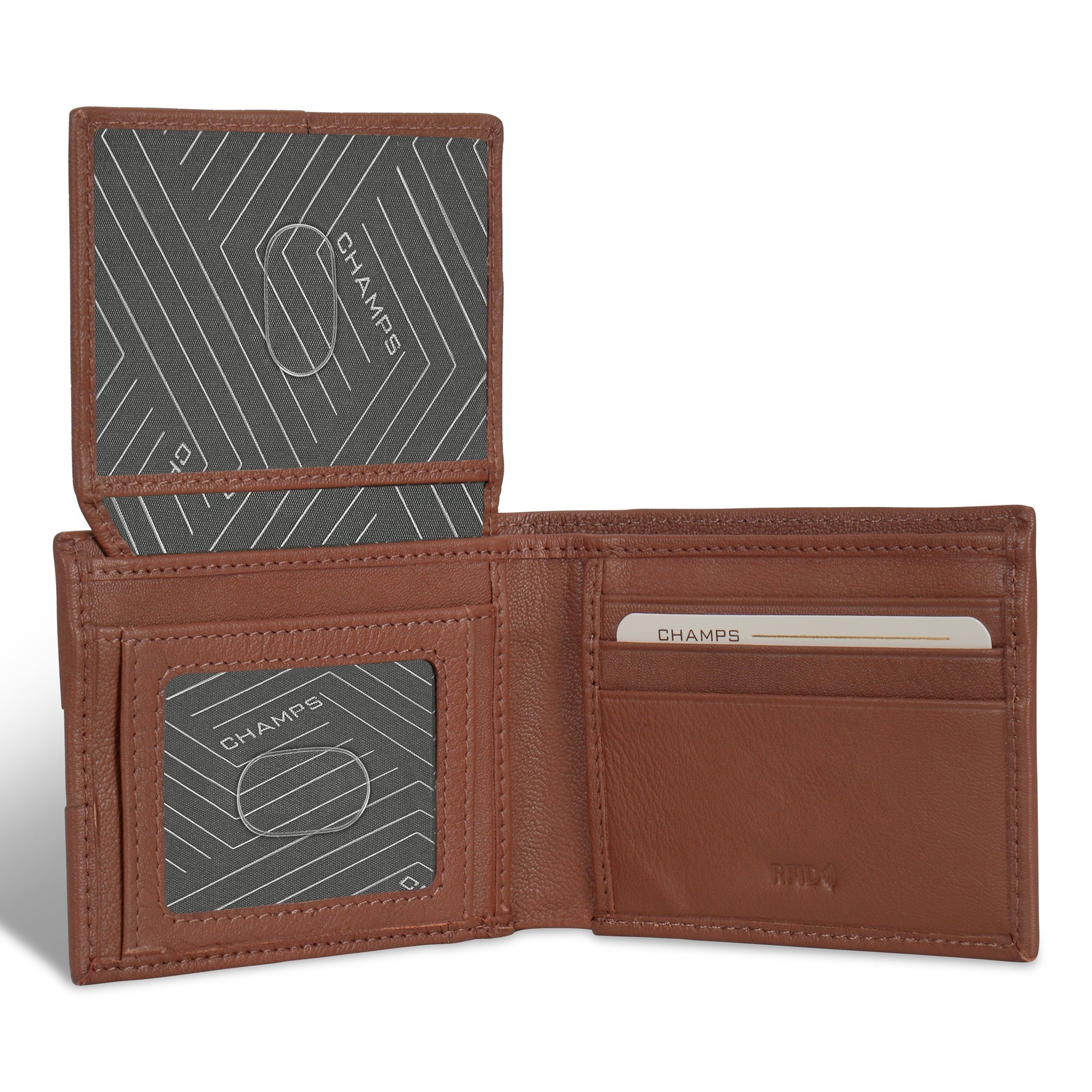 Onyx / Leather Access Top Wing Wallet 