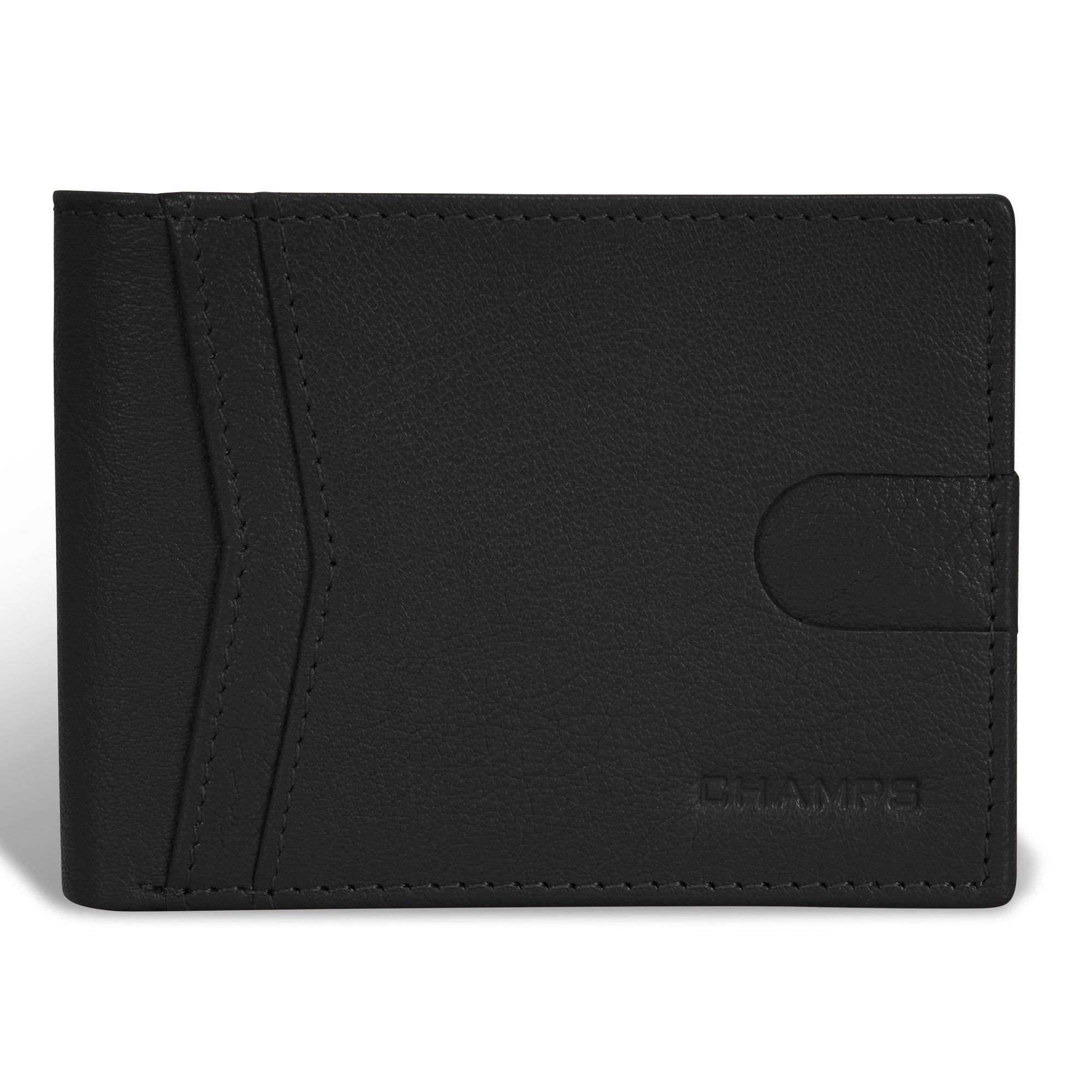 Onyx / Leather Access Center Wing Wallet 