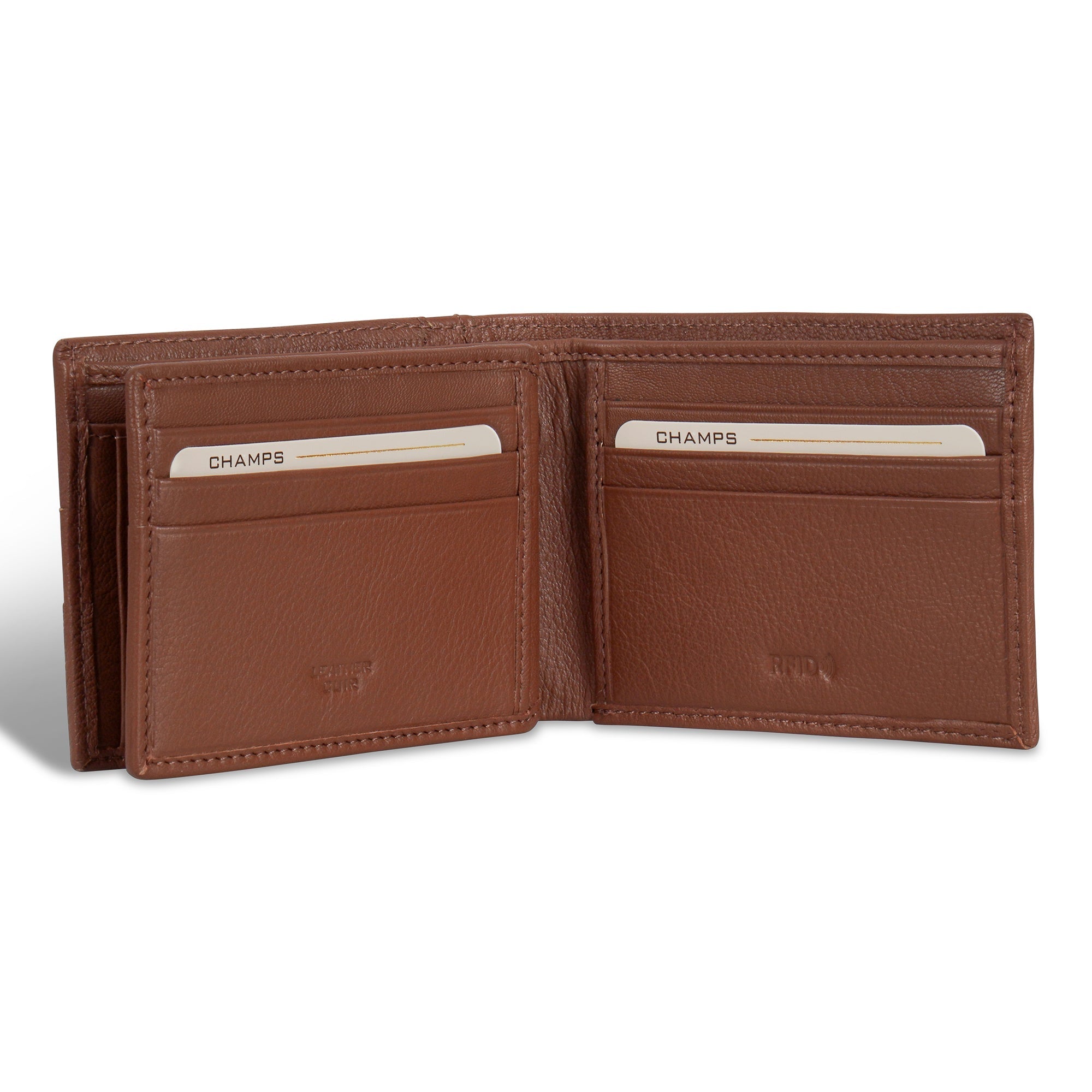 Onyx / Leather Access Center Wing Wallet 
