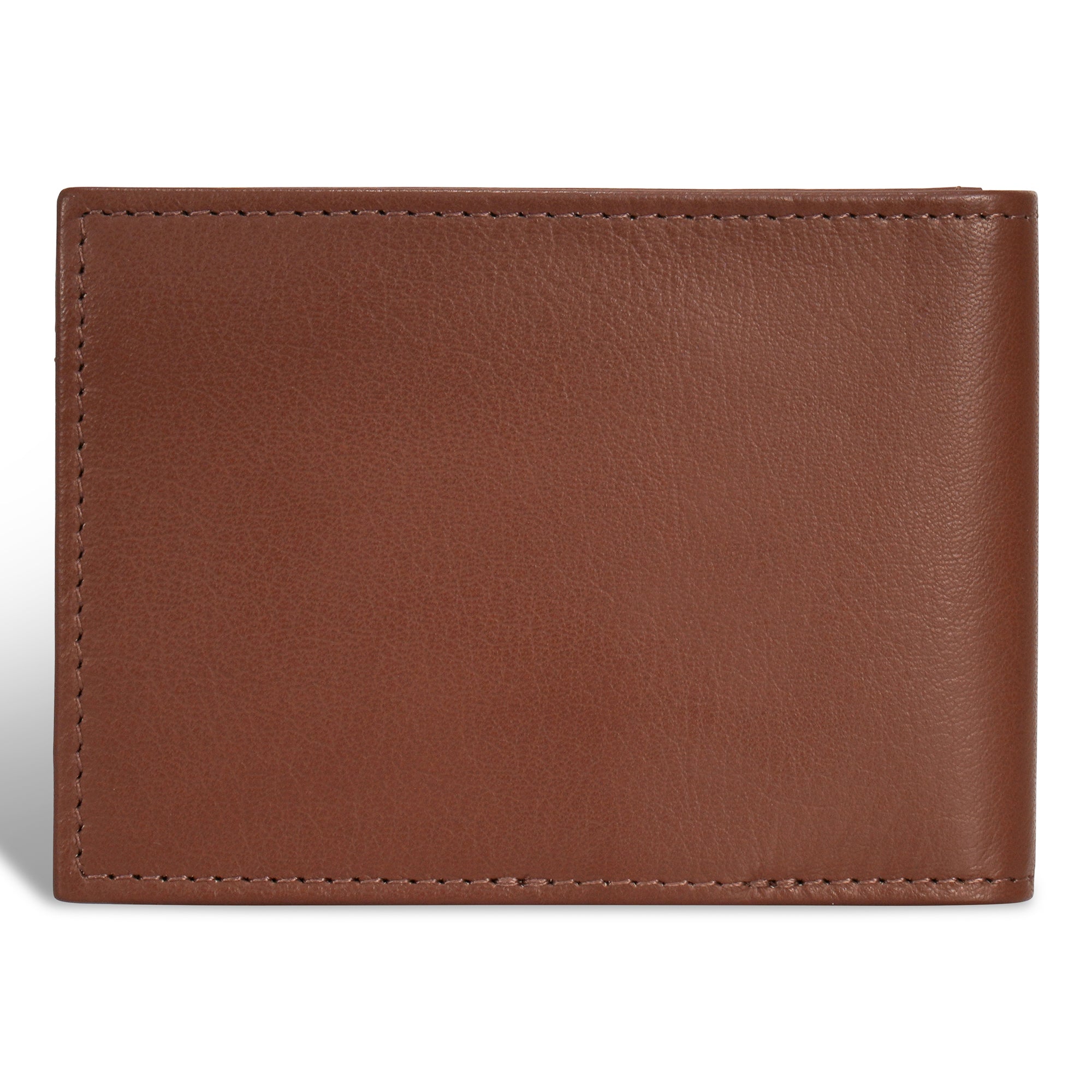 Onyx / Leather Bi-Fold Clip Wallet 