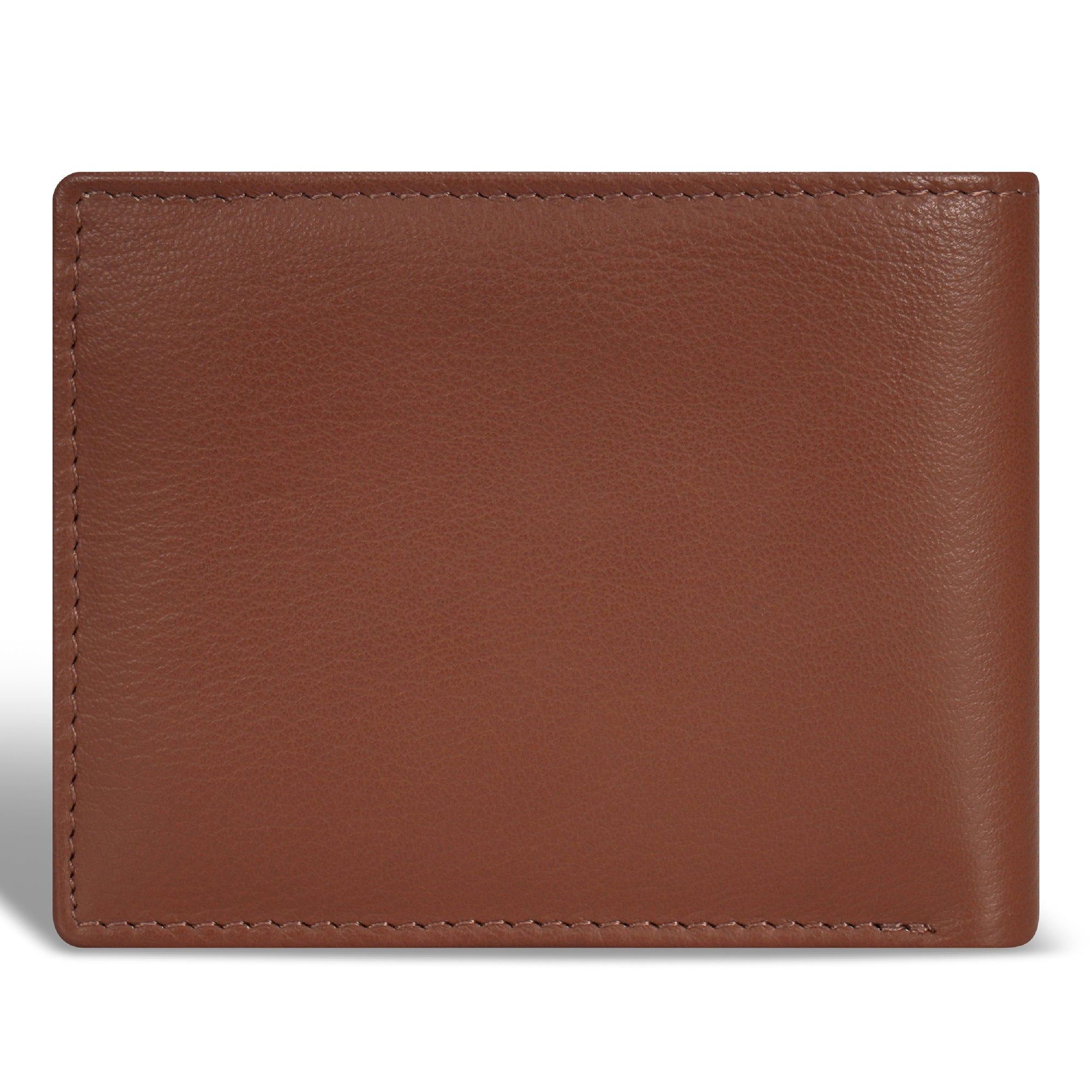 Onyx / Leather Zip Bi-Fold Wallet 