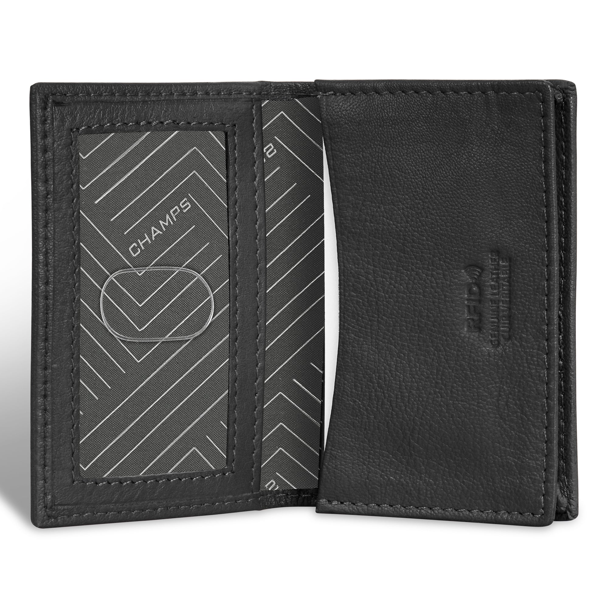 Onyx / Leather Card Case 