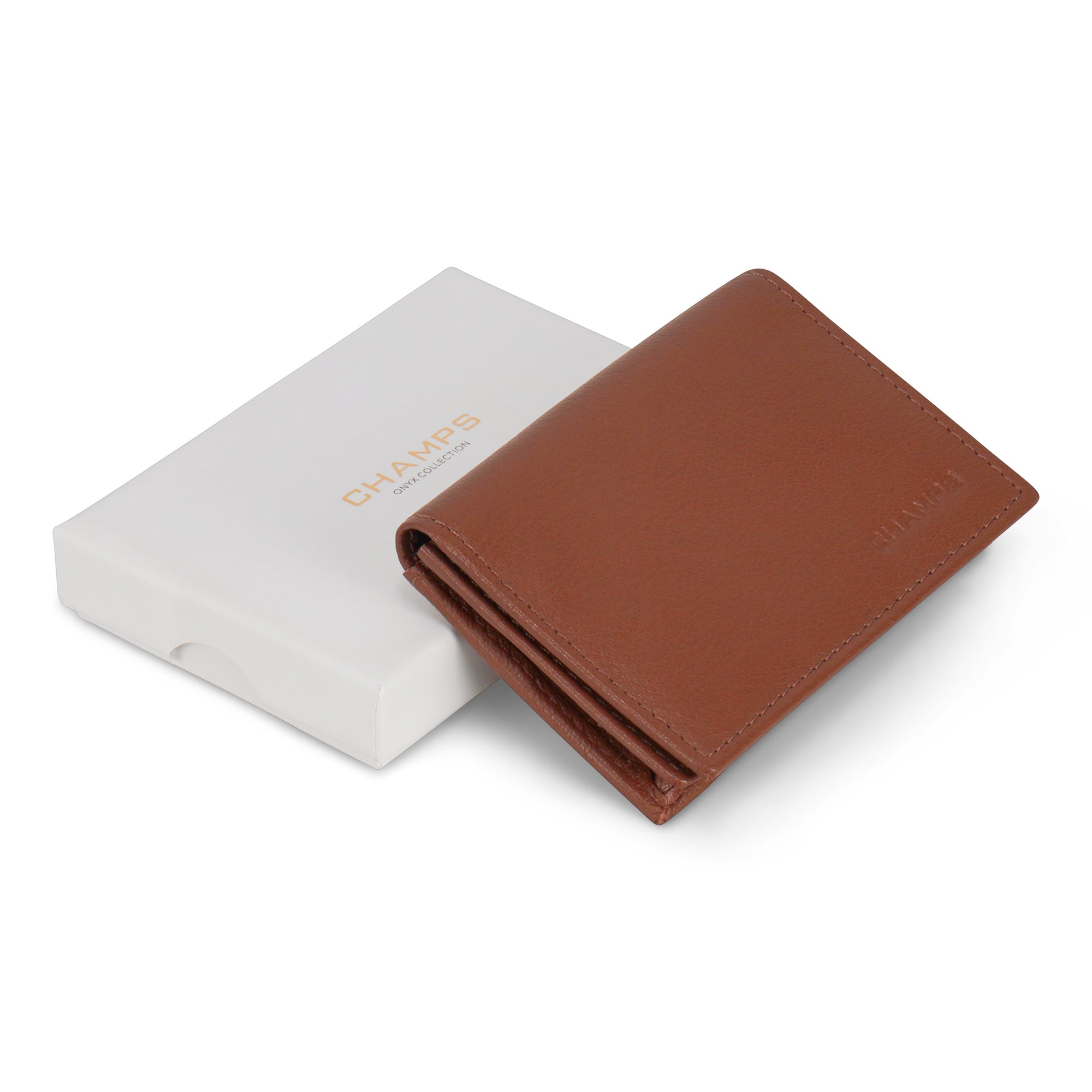 Onyx / Leather Card Case 