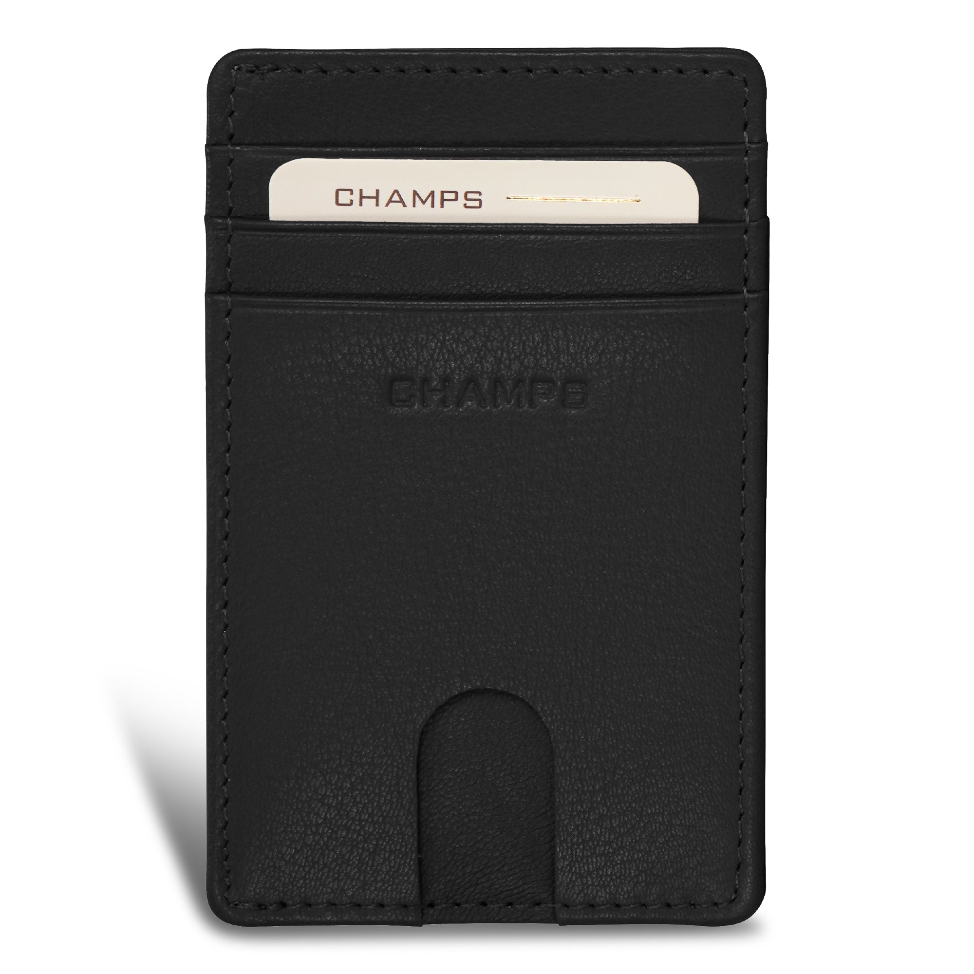 Onyx / Leather Access Card Case 