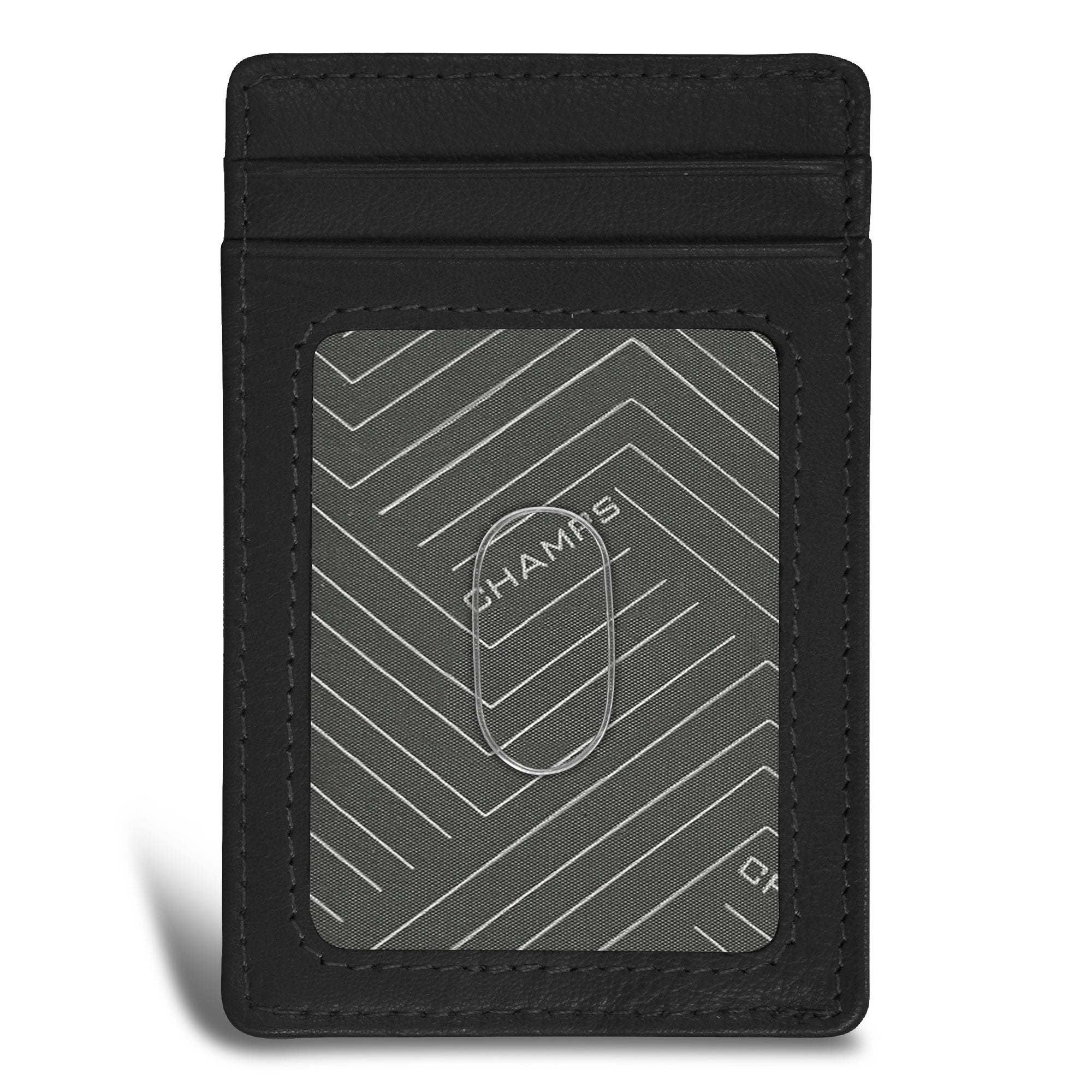 Onyx / Leather Access Card Case 