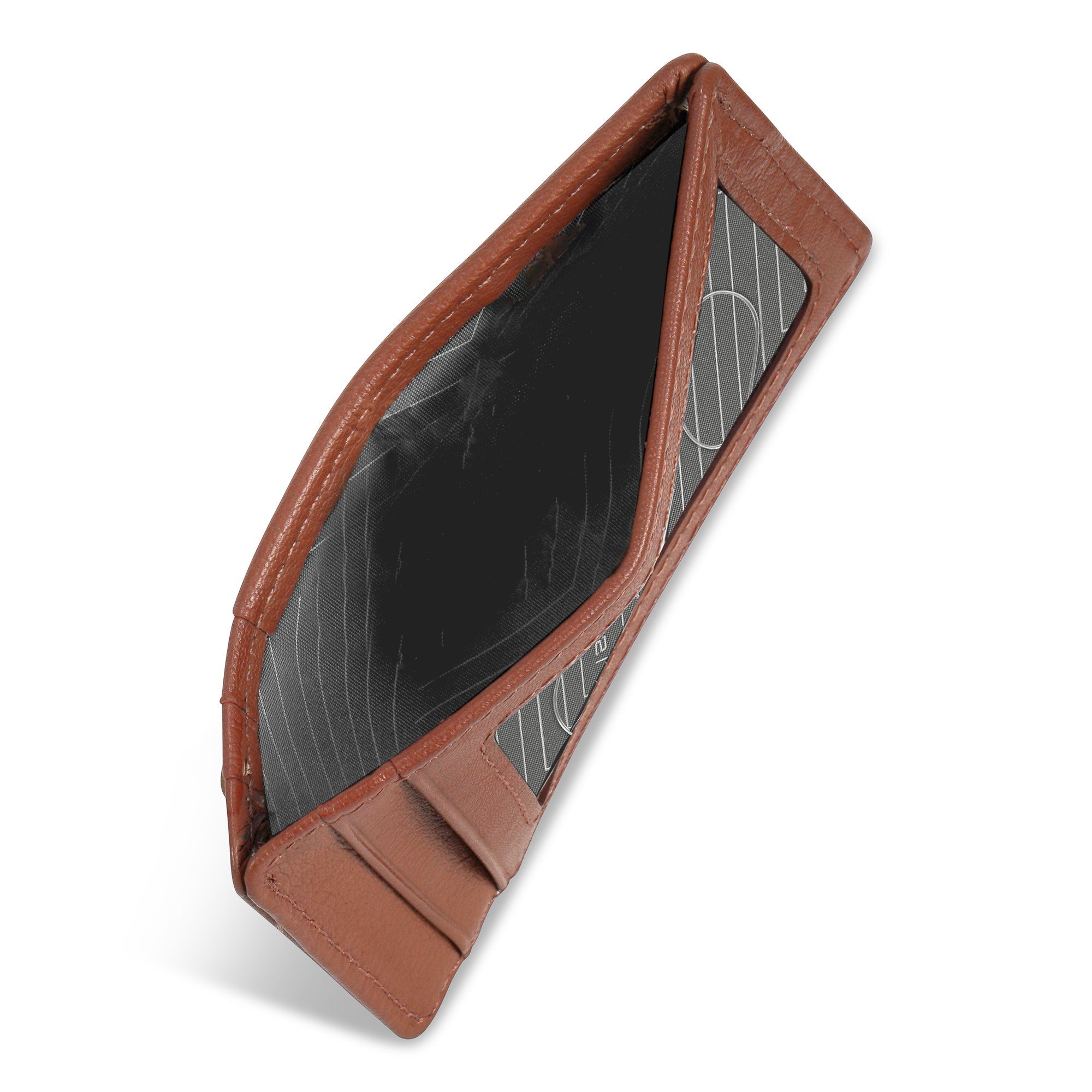 Onyx / Leather Access Card Case 