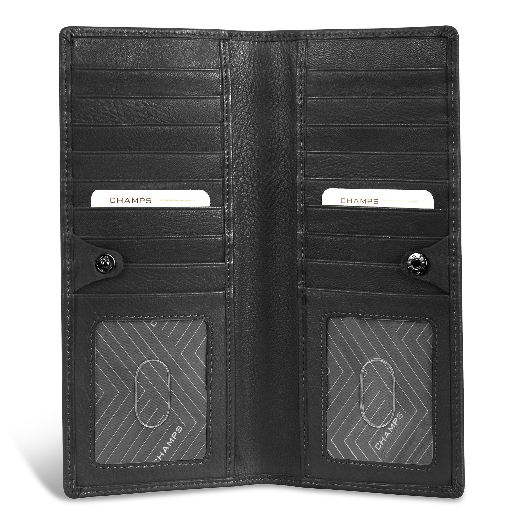 Onyx / Leather Breast Wallet 