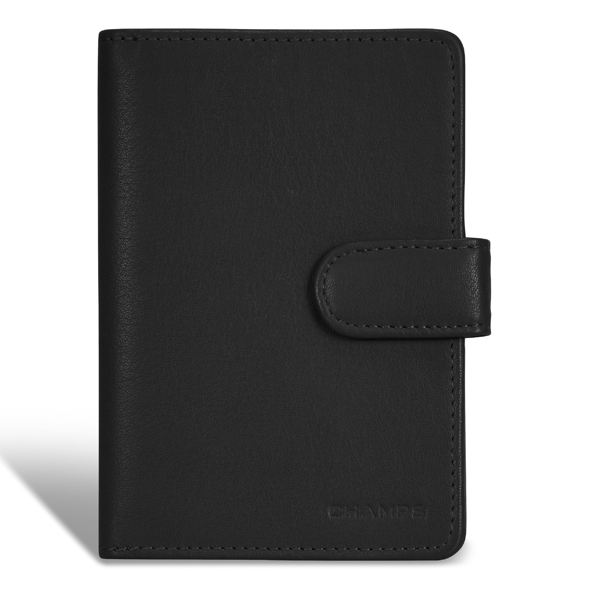Onyx / Leather Passport Case 