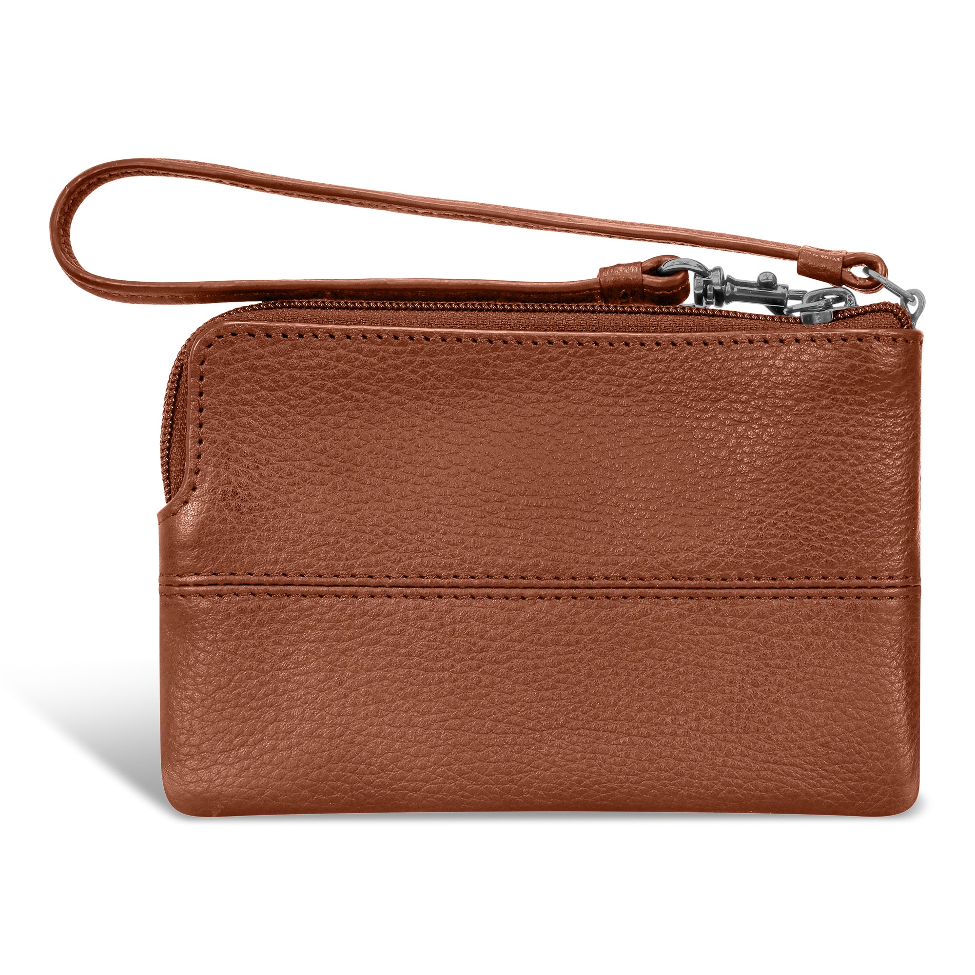 Onyx / Leather Wristlet 