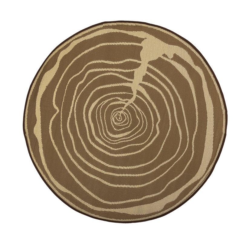 Outdoor Round Wood Carpet 