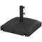 Outsunny 66lb Outdoor Umbrella Stand: Heavy Duty Water/Sand Fillable Holder Black