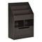 HOMCOM Kids Bookcase Multi Shelf Rack Organizer Storage Drawer Reading Nook Classroom Bedroom Playroom Brown