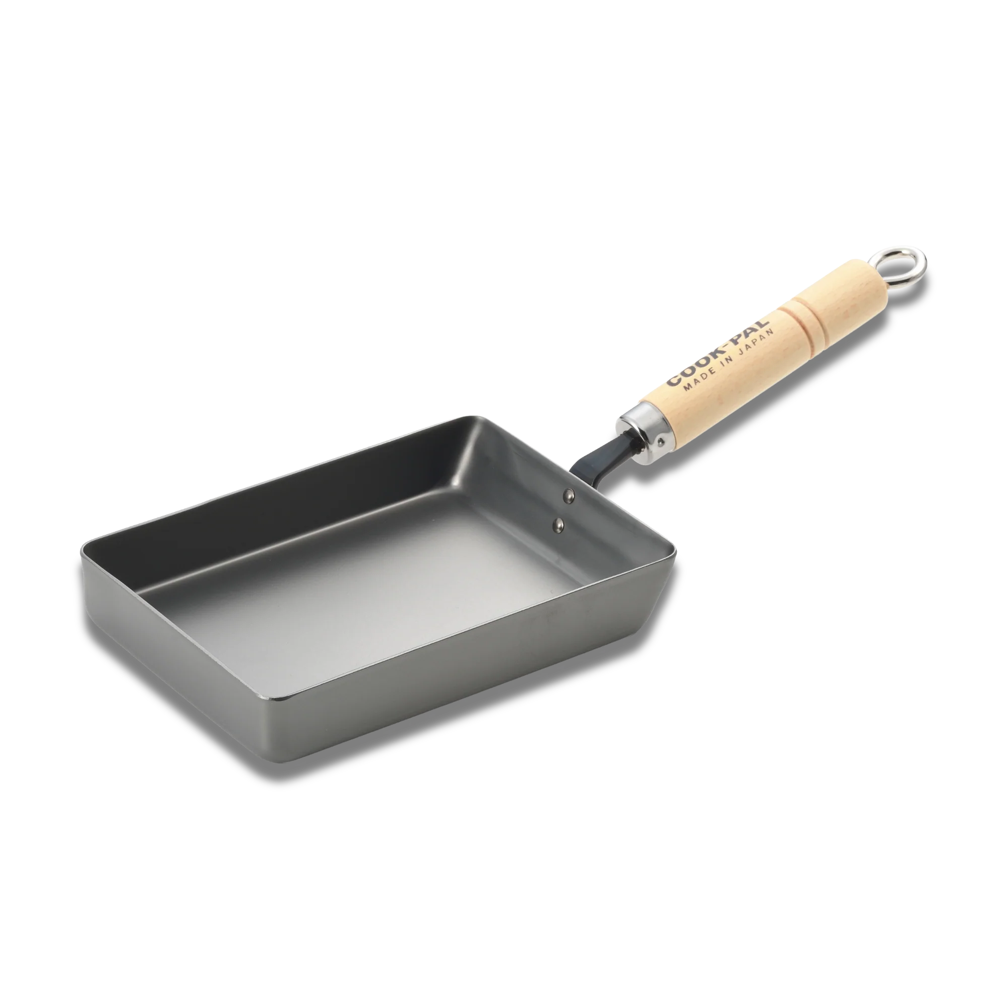 Yoshikawa Cook-Pal Ren Rolled Egg/Omelet  Pan (Medium) – Nitrided Carbon Steel, Made in Japan